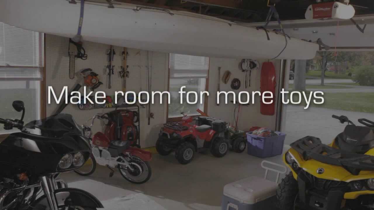 Mow ‘n’ Stow™: A Lawn Mower to Maximize Garage Space