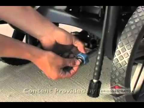 Setting Up A Pressure Washer